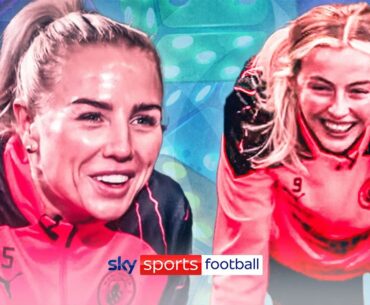 Alex Greenwood and Chloe Kelly's reaction to jeggings 🤣 | Roll the Dice 🎲