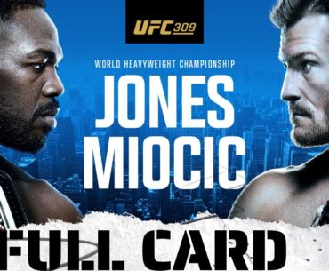 UFC 309 - Jones vs. Miocic Full Card Preview & Predictions
