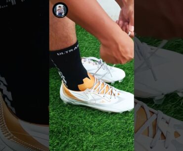 ASMR UNBOXING SPECS GALACTICA MORPH WHITE GOLD LACE UP #specsindonesia #specslightspeed #sepatubola