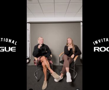 Rapid Fire questions with Danielle Brandon and Arielle Loewen #rogueinvitational