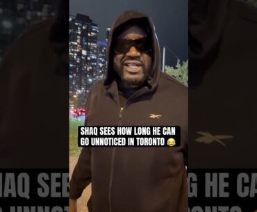 Bro said what's up to Shaq so casually 🤣 (via @SHAQ)