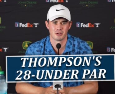 Davis Thompson Goes 28-Under To Win John Deere Classic (1st PGA Tour Win)