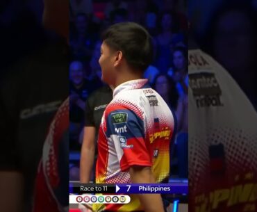 🇵🇭 Johann Chua was on a different level at the World Cup🔥 #9ball #pool