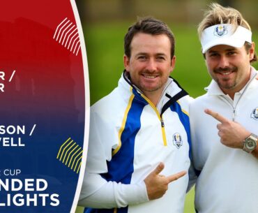 McDowell & Dubuisson vs Fowler & Walker | Extended Highlights | 2014 Ryder Cup