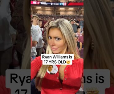 RYAN WILLIAMS!🤯 Georgia vs Alabama Highlights🏈 #shorts