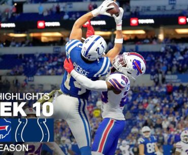 Buffalo Bills vs. Indianapolis Colts Game Highlights | NFL 2024 Season Week 10