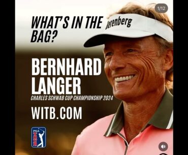 Bernhard Langer WITB (November, 2024) - What's In The Bag? Charles Schwab Cup Championship