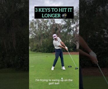 DRIVE THE BALL FARTHER | Improve your golf ball launch now