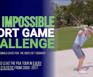 Luke Donald's Insane Short Game Skills Put to the Ultimate Test