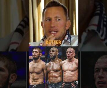 WHO'S THE GOAT ACCORDING TO KHABIB, GSP AND DANA