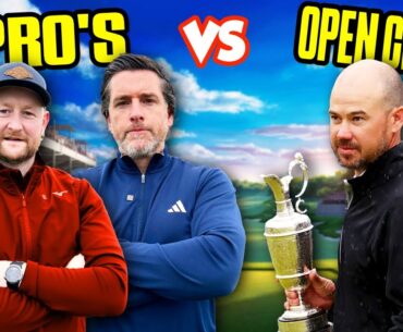 Can We Beat The OPEN CHAMPION! Royal Liverpool Golf Course