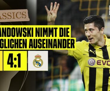 Lewandowski-Viererpack deklassiert Real: Dortmund - Real Madrid | UEFA Champions League | DAZN