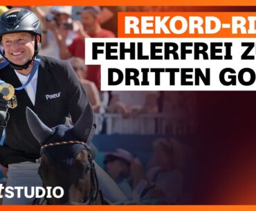 Reiter Michael Jung gewinnt Gold in der Vielseitigkeit | Olympia Paris 2024 | sportstudio