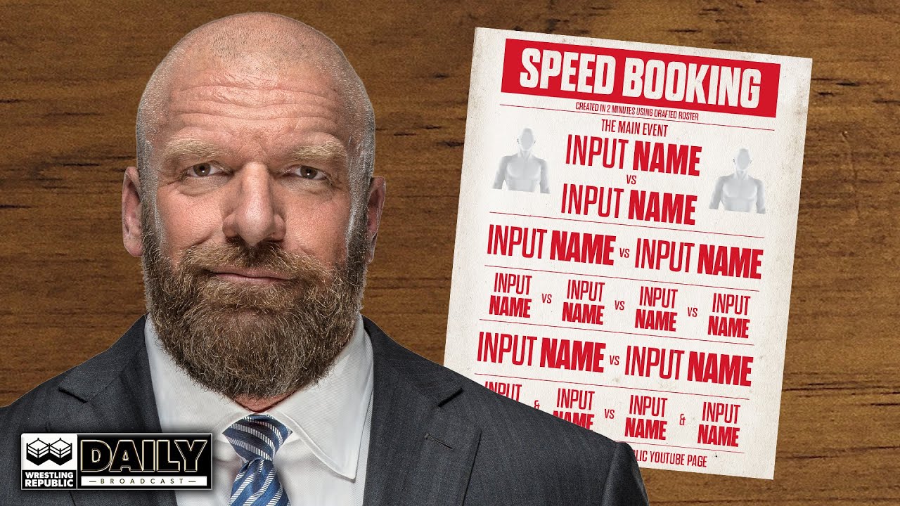Speed Booking A Wrestling Show In 2 Minutes: David vs Coby | WR Daily Speed Booking A Wrestling Show In 2 Minutes: David vs Coby | WR Daily