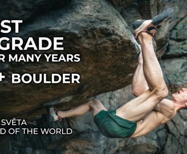 Upgrade of Unrepeated 8B(+) Boulder - The End of the World | Adam Ondra