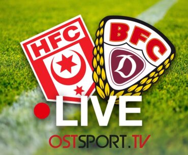 LIVE! Hallescher FC vs. BFC Dynamo | Regionalliga Nordost | SP15