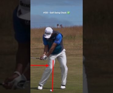 How to shift your weight (Golf Swing Slow Motion Iron)