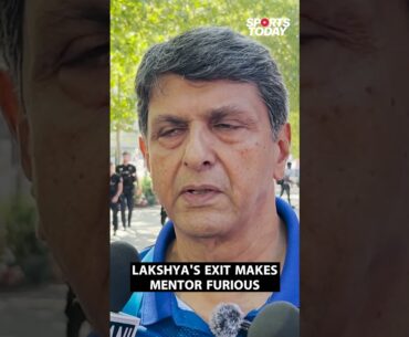 Prakash Padukone expresses disappointment over Lakshya Sen's Paris exit  | Sports Today
