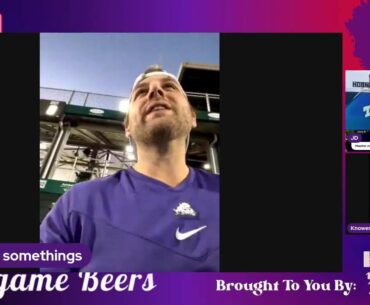 Postgame Beers - LIVE from Lupton