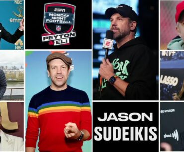 Ted Lasso star and lifelong Chiefs fan Jason Sudeikis joins the guys | 'MNF ManningCast'