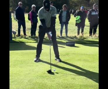 Dean Burmester Driver Swing Front on 2024