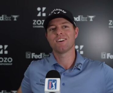 Max Greyserman Sunday Flash Interview 2024 ZOZO CHAMPIONSHIP © PGA Tour