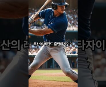 두산베어스 역대급 라인업 #shorts