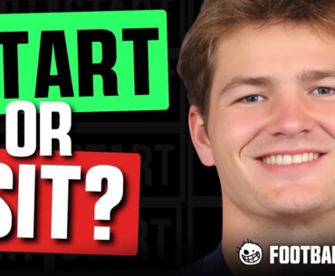 These Are the BEST Players to Start in Week 10! (Fantasy Football Lineup Advice)