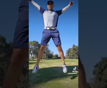 Finally, my feet feel great after walking 18 holes. @blumaka