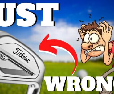 NO Wonder... He got rid of these Titleist T350 Irons!?