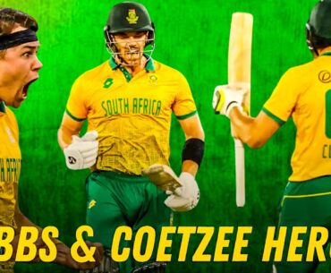 Tristan Stubbs & Gerald Coetzee Shocks India with Unbelievable T20 Finish!