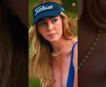 Your favorite golf girl grace charis slow motion #gracecharis #golfshorts