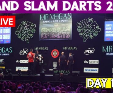 Darts Live : Grand Slam Darts Day 1 | PDC Darts | 2024 Mr Vegas Grand Slam Watch Along