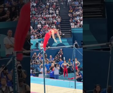The mistake of losing the gold medal,#ParisOlympic #CompetitiveGymnastics#gymnastics