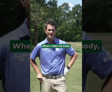 You're not swinging IN enough and it's killing your driver - hybrids - long irons!
