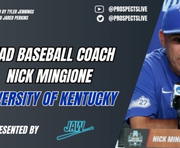 On The Clock: Sit Down with Kentucky Baseball Head Coach Nick Mingione!