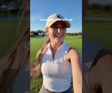 Easy par! That last putt tho… 😭 #golf #golfgirl #golfswing