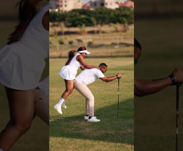 Love & Golf! 🤍 Just so beautiful to watch #weddings #prewedding