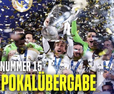 Sie können nicht verlieren! Real Madrid bei der Titelübergabe | UEFA Champions League