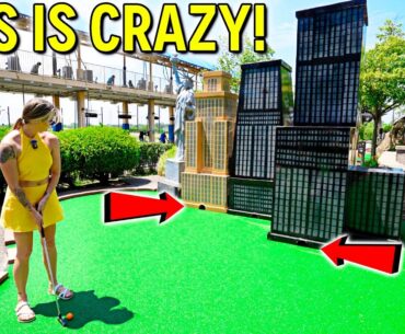 We Have Never Seen A Mini Golf Course Like This!