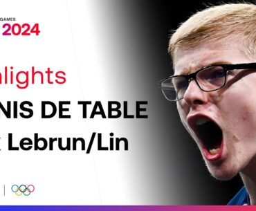 JO PARIS 2024 - Dans une arène en fusion, Félix Lebrun rejoint les demi-finales en tennis de table