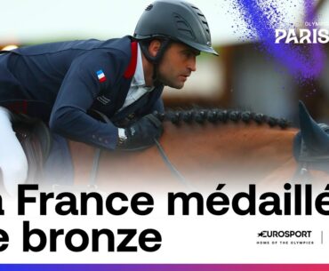 JO PARIS 2024 - Les Français médaillés de bronze pour une demi-seconde en saut d'obstacles