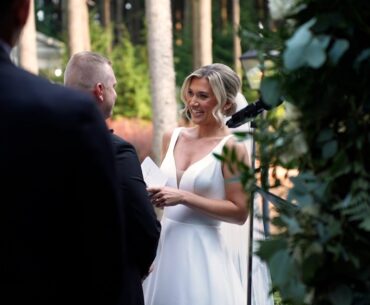 Michigan Forest Wedding at Shepherd’s Hollow Golf Club: Emma & Zeke’s Ceremony Film