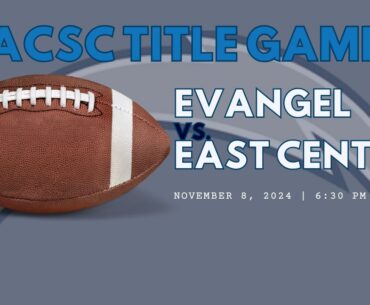 FOOTBALL VS. EAST CENTRAL PATRIOTS