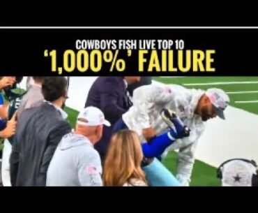 #DallasCowboys Fish Live: '1,000-Percent' Failure: Top 10 Takes from Another Debacle