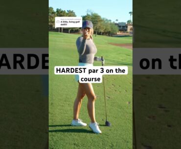 What would you hit from 205yards? #golf #golfgirl