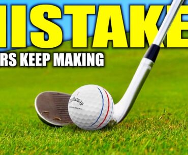 Top 3 Mistakes Golfers Make When Chipping Around The Green (Golf Tips)
