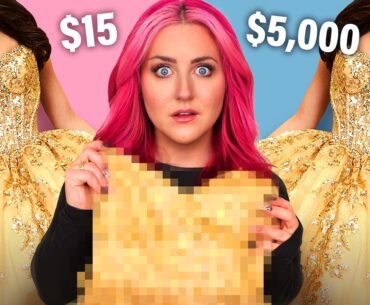 I Bought the SAME DRESS for $15, $50, $500, $5000