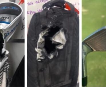 Airline Destroys Another Pro’s Set of Clubs