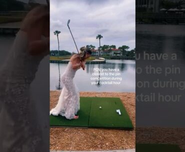 Golfing: This Would Be The Coolest Wedding To Go To